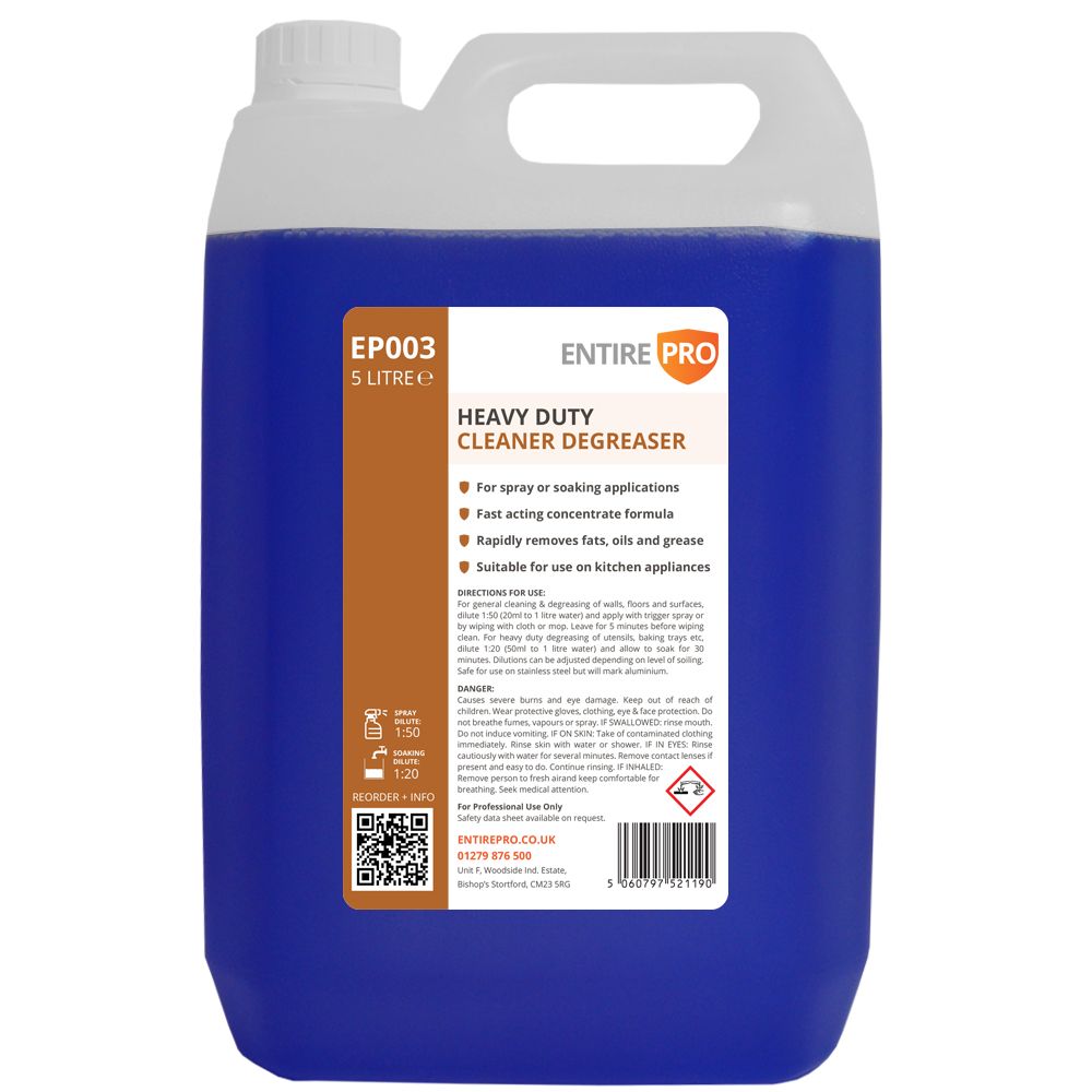 Kitchen Degreaser Heavy Duty Concentrate Entire Pro